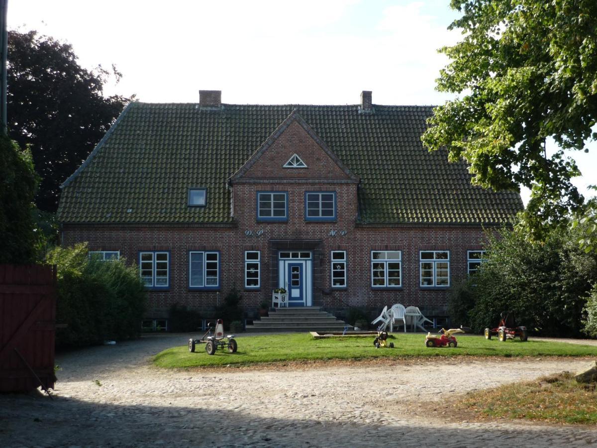 Hof Loestrup - Ferienwohnungen Inmitten Der Wunderschoenen Landschaft Angeln Sörup Exterior foto